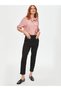 Front Stitched Slim Fit Knitted Trousers B00089 - 3