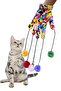 Magic Glove Pompom Cat Fishing Rod – Heart Patterned Sound Cat Toy - 2