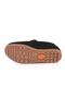 Boy's Suede Loafer Black Shoes - 6