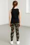 Diver Sportsman Girls Leggings/ Leggings with Belt at the Waist/ Diver Sportsman Leggings - 3