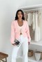 Soft Textured Big Button Detailed Knitwear Cardigan Aw25Hi0002 - 8