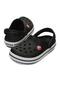 شبشب Crocband للأطفال، باللون الأسود - 4