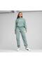 SCRIPT COMFORT HOODİE GREEN MOON KADIN KAPÜŞONLU SWEATSHIRT - 3