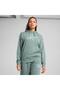 SCRIPT COMFORT HOODİE GREEN MOON KADIN KAPÜŞONLU SWEATSHIRT - 4