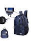 Black Unisex School and Daily Backpack with Mnt Pocket - 7