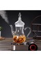 إبريق شاي زجاجي مقاوم للحرارة من البورسليكات على الطراز العربي، شفاف، 1000 مل - 3