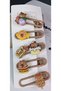 Children's Teen Cute Capybara Capybara Figure Buckle Set 5 Pieces Mixed Delivery - 2