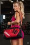 Sports and Travel Bag Black Red Hand Luggage - 2