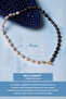 Certified Pearl Hematite Silver Apparatus Natural Stone Necklace