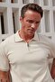 Polo Neck Zippered Knitwear Men's T-Shirt - 2