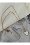 Heart Stainless Steel Gold Necklace |   Colorfast Heart Women's Necklace - 3