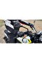 Works Black Short Half Reflective Protected Motorcycle Gloves En13594 Ce Certified Mw120S - 2