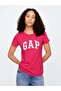 Women's Pink V-Ss Logo Classic Tee T-Shirt 729555008-Raspberry