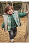 Boy's Fiber Double-Sided Coat Green