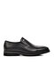 Black Men's Genuine Leather Casual Shoes - 3