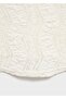 Openwork knit perkins collar sweater - 6