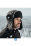 70% Cotton 30% Acrylic, Furry Russian Pilot Hat (for Women and Men)