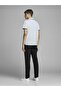 Men's White Jjepaulos Polo Ss Noos Polo T-Shirt 12136668-White - 4