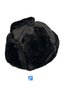 70% Cotton 30% Acrylic, Furry Russian Pilot Hat (for Women and Men) - 3