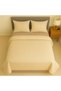 Classy Twill King Size Duvet Cover Set 240x220 Cm Beige - 4