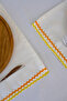 4-Piece Ziggy Duck Linen Washable Stain-Proof Piping Supla American Service 35X50 cm - 8