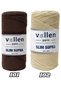 Slim Supra 200 Gr Waxed Polyester Cord – Bag Cord, Runner Cord, Bracelet Cord, Pase Cord – Navy Blue - 3