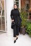 Asymmetrical Cut Skirt with Ruffles, Hijab Tunic and Pants Set-Brc1311 - 5