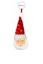 Christmas Ornament Santa Claus Head Red 25 cm