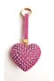 Gift Zircon Stone Candy Pink Keychain