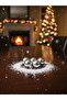 Silver Christmas Tree Ornament Cici Ball 3 CM 6 Pieces