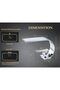 Bathroom Sink Faucet Chrome Color Waterfall Imported New Slim Design with 7 Years Warranty. - 4