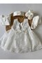 (5 Pieces) Newborn Baby Mawlid Dress Used between 0 and 4 Months Princess Baby Girl Dress
