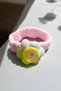 Women's Super Soft Spa Face Wash Elastic Hair Band Makeup Hair Band Daisy Figured Hair Band - 4