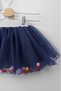 Girls Summer 2-Piece Set - Tulle Skirt & Short Sleeve Badi - Birthday Party Outfit 3-6 Years - 5