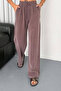 Lace-Up Elastic Waist Modal Palazzo Women's Trousers 4015 - 8