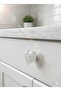 Handmade Adhesive Silvery Silicone Heart Handle Furniture Kitchen Bathroom Cabinet Drawer Handle 1Pcs - 4