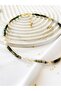 Real Pearl Jade and Citrine Natural Stone Women's Necklace