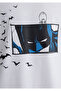 Batman Printed White T-Shirt Loose Fit / Loose Relaxed Fit 0612568-620 - 6