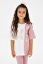 Girl's Pink Shorts Top Set 50312404-Vr041 - 2