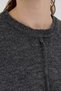 Pulover de damă cu decolteu oversize antracit 2345 - 4