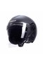 CLASSY MAT SİYAH KASK - 6