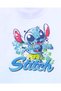 Girl's Lilo & Stitch Printed Summer Crew Neck T-Shirt - 2
