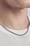 Thin Sports Model Men's Steel Necklace Chain Fox Tail 3mm 55cm Acb01K - 2