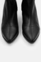 Women's Pointed Toe Boots Stretch High-Top Flexible Women's Heeled Boots - 6