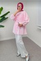 Women's Tunic Shirt Pink - 3