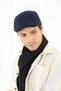 Winter Navy Blue Sports Cap - 4