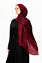 Sable Drift Premium Jakarlı Şal Bordo - 3