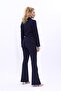 American Collar Classic Jacket & Spanish-Cut Trousers - Navy Blue - 1029530 - 5