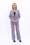 American Collar Classic Jacket & Wide Leg Trousers-Anthracite - 1029520 - 4