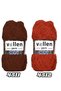 Merly Plush Hand Knitting Yarn 100 g – Mother's Lamb Velvet Yarn, Soft Yarn, Baby Blanket Yarn, Crochet, - 7